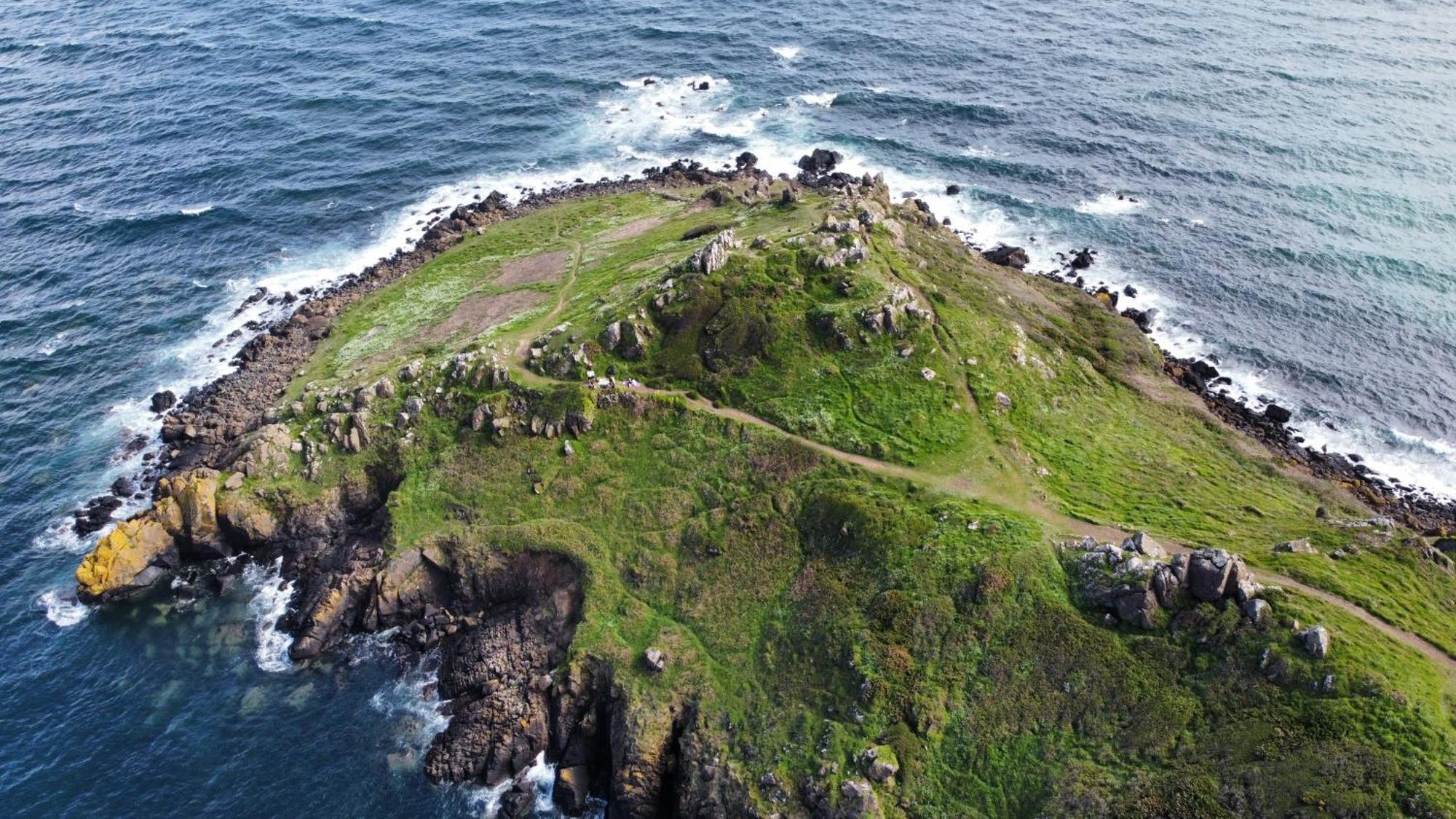 Journeys End With Stunning Sea Views From The Headland Vila Coverack Exterior foto