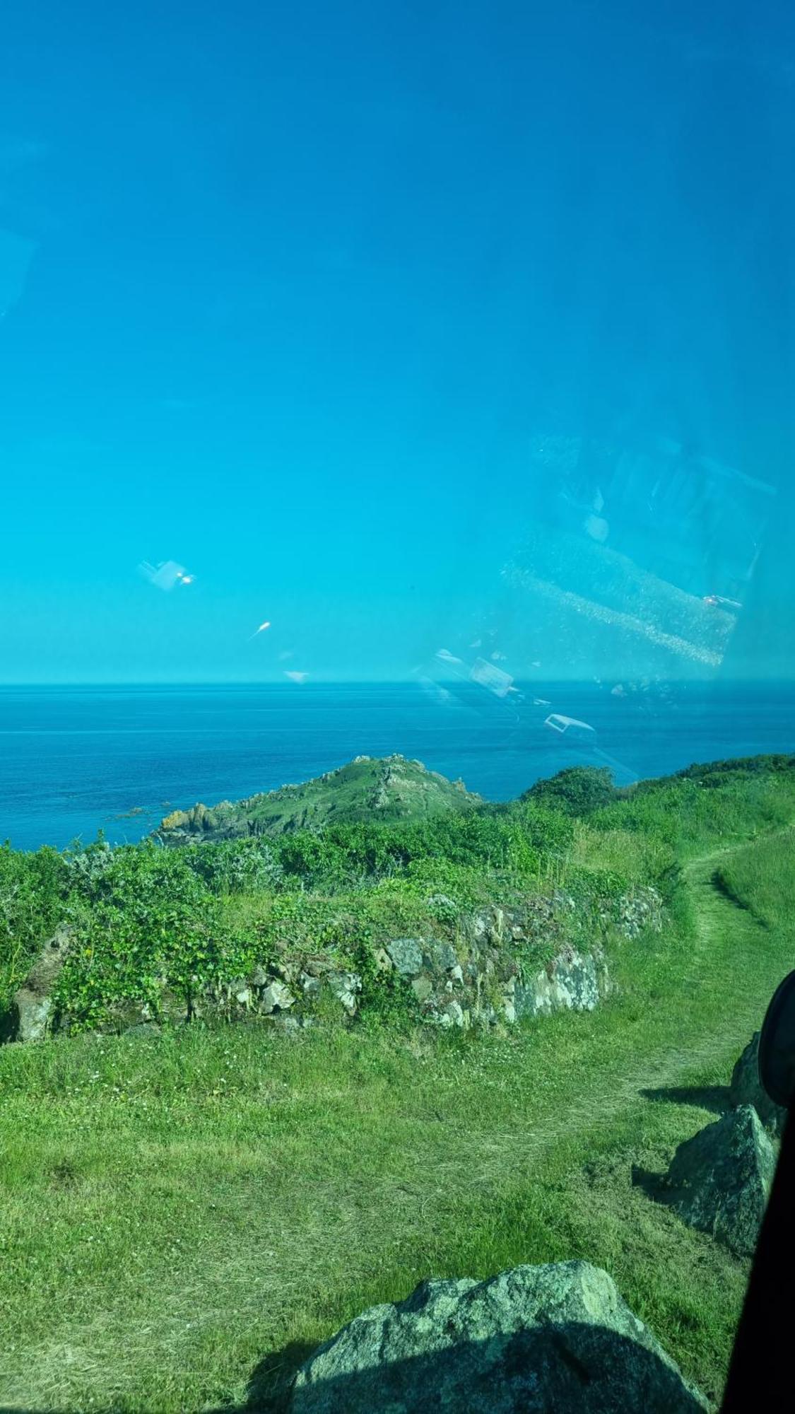 Journeys End With Stunning Sea Views From The Headland Vila Coverack Exterior foto