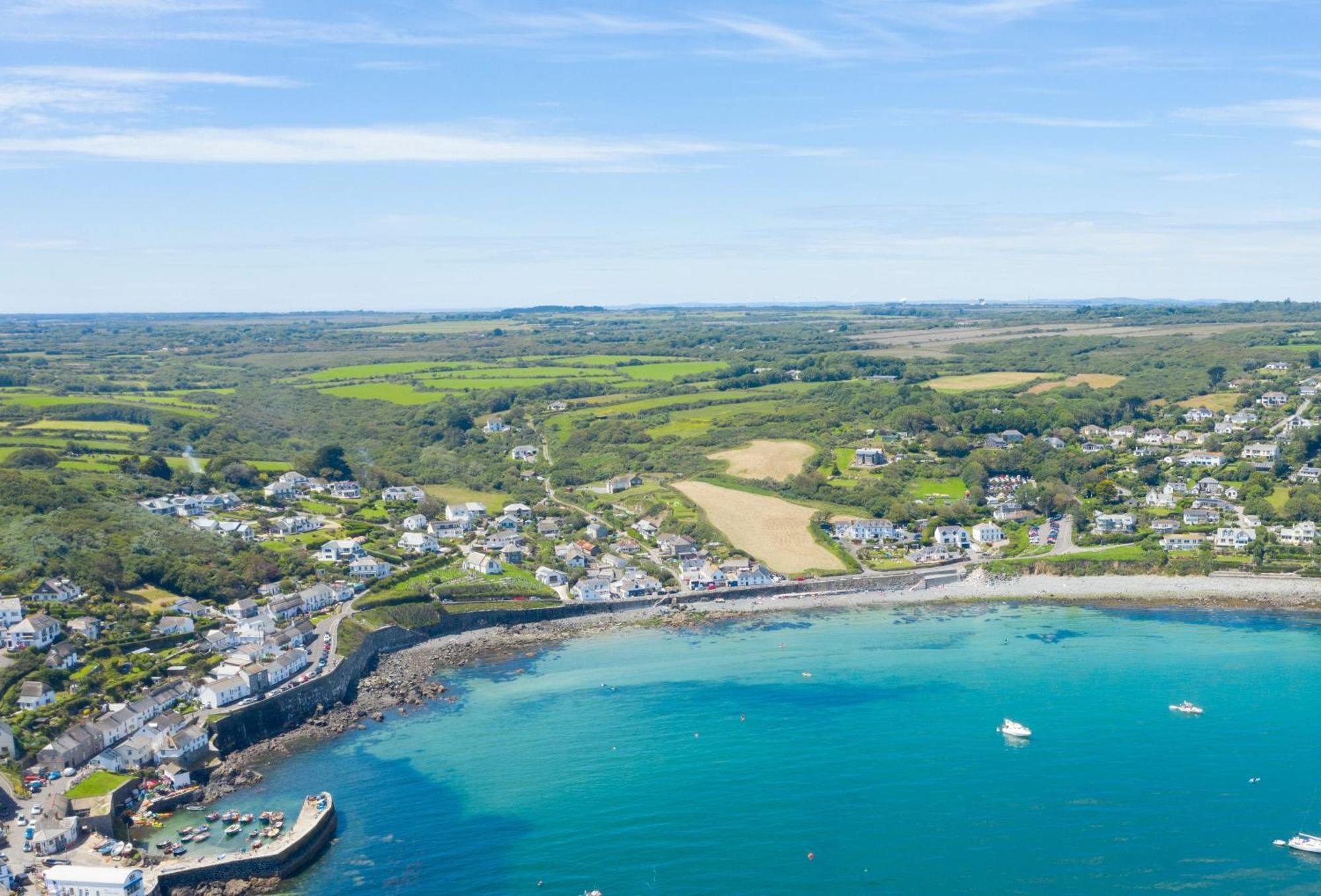 Journeys End With Stunning Sea Views From The Headland Vila Coverack Exterior foto